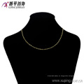 42778 Collar de cadena de oro sencillo chapado en oro de 14Q xuping, diseños de cadena de cuello de oro